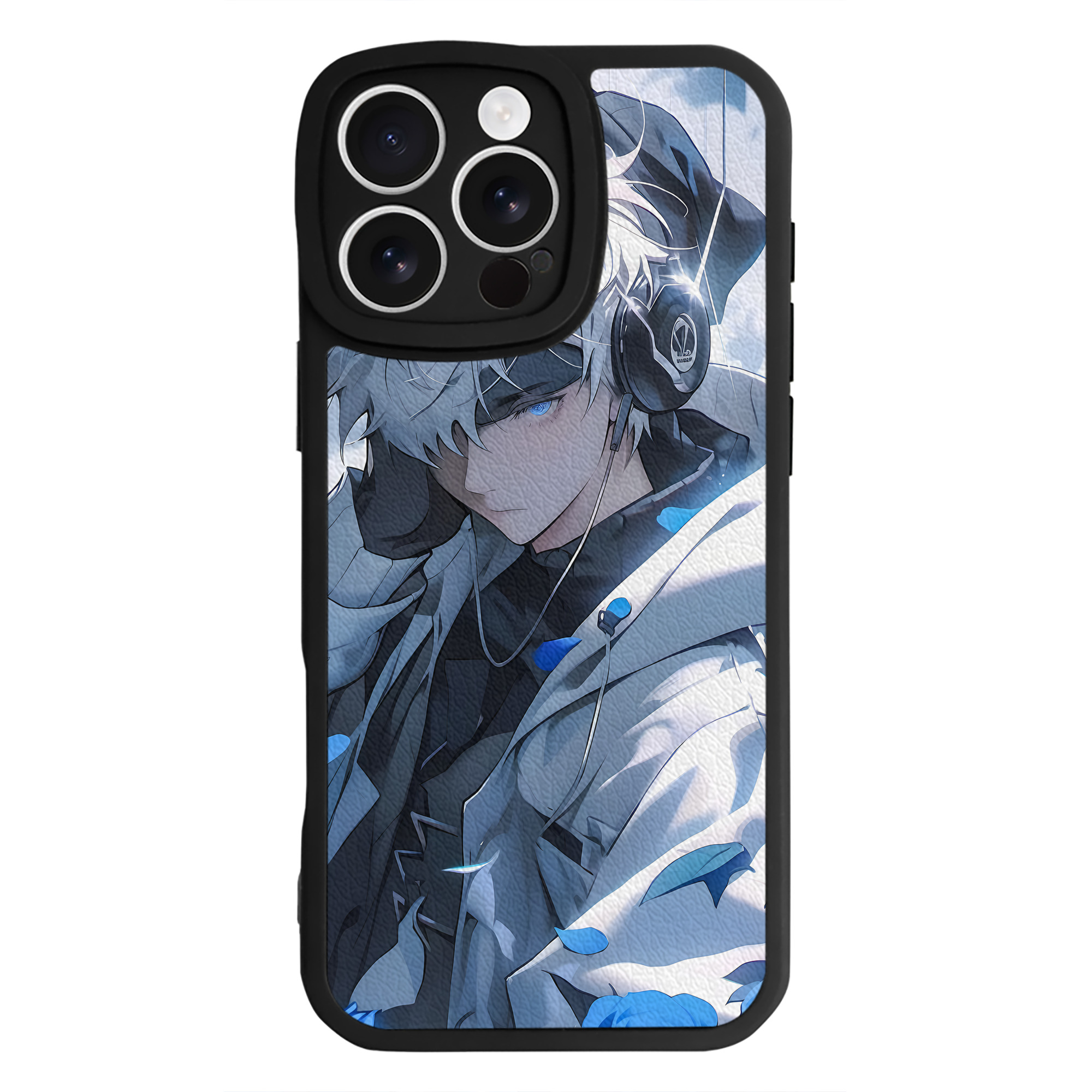（画像用） 呪術廻戦 Jujutsu Kaisen 【iPhone 16シリーズ対応】シリコンスマホケース（レザー調） 材質：シリコン
